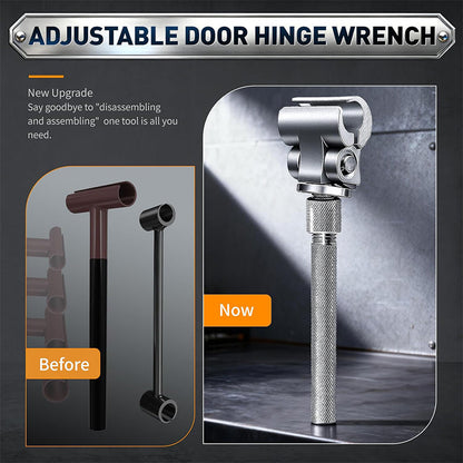 🔧 50% OFF NOW! 🚪 Universal adjustable door hinge wrench – stainless steel, ergonomic grip & easy adjustment – perfect for home repairs 🛠️