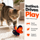 🦋🐱 Smart Sensing Flapping Butterfly Toy 🐈Perfect Playmate for Pets！Motion-activated, realistic flight, interactive fun – keeps your cat engaged for hours. 🔥✨
