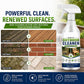 🏡✨ Outdoor Surface Cleaner Spray – Deep Cleaner for Patios, Decks, Fences, Brick & Stone