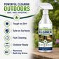 🏡✨ Outdoor Surface Cleaner Spray – Deep Cleaner for Patios, Decks, Fences, Brick & Stone