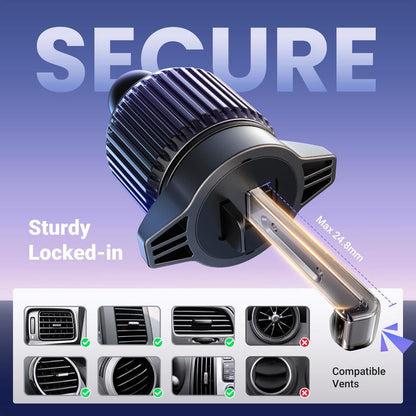🚗 50% OFF NOW! 📱 Universal Magnetic Car Air Vent Phone Holder – Stable & Easy to Use ✨