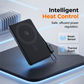 🔋 Portable Smartwatch Power Bank – 2.5W Magnetic Wireless Charger with Built-In Cable