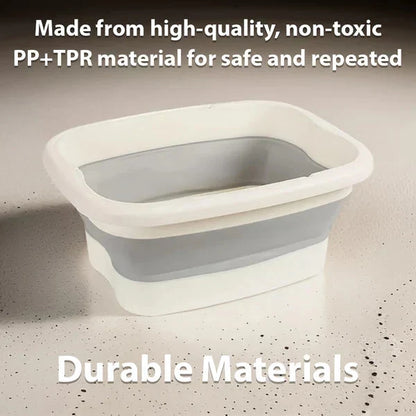 🛁 50% OFF! 🦶 Foldable Foot Bath & Massage Tub – Space-saving, versatile & easy to clean – Ideal for relaxing foot baths at home ✨