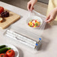 Kitchen Wrap Organizer with Dual Sliding Cutter