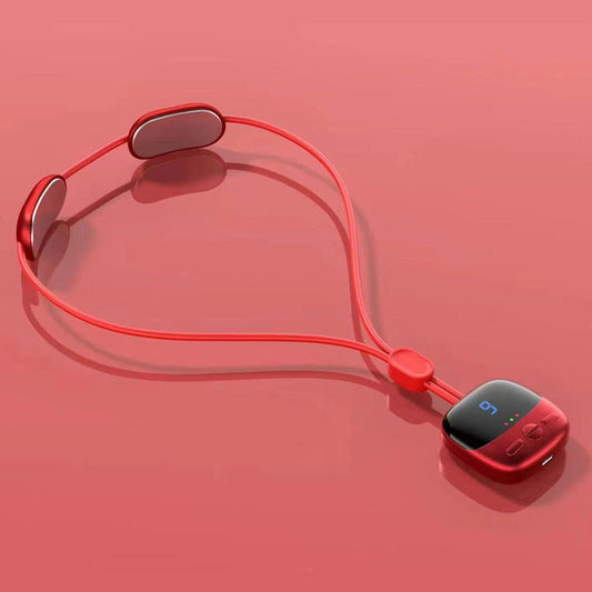 🔥 Portable Heated Neck Massager | 3 Heat Levels + 4 Massage Modes & 9 Intensities