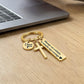 🎁 New for 2026: Half price 💥 Stainless steel cross keychain — A blessing for safe driving ❤️🙏