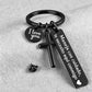 🎁 New for 2026: Half price 💥 Stainless steel cross keychain — A blessing for safe driving ❤️🙏