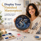 🔥LIMITED TIME 50% OFF! – ✨ Premium 3D Pearl 12 Zodiac Signs Art Kit | Luxury Flocked Canvas with Scratch-Resistant Non-Fading Pearl Beads DIY Handmade Astrology Decor ♈🌙💎
