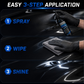 🚗✨ Nano Ceramic Coating Spray – Hydrophobic Car Paint Protection & Mirror Shine
