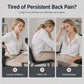 🪑 50% OFF NOW! ✨ Ergonomic memory foam seat cushion with back support – comfortable & supportive for home, office, and car 💺🛡️