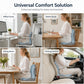 🪑 50% OFF NOW! ✨ Ergonomic memory foam seat cushion with back support – comfortable & supportive for home, office, and car 💺🛡️
