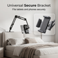 🛏️ Watch in Bed, Hands-Free – Magnetic Tablet Stand with Hidden Mattress Base. No Shaking, No Drilling. UK Stock