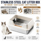 😺💩 50% OFF! The Litter Box That Ends Messy Floors & Bad Odors – Perfect for Multi-Cat Homes. 🛡️💨
