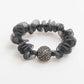 🎁 Rhinestone Mesh Hair Tie