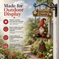 🧝 Garden spirit with bells | Made of durable zinc alloy that withstands the elements; creates a soft, pleasant sound in the garden when the wind blows ✨