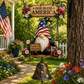 🧝 Garden spirit with bells | Made of durable zinc alloy that withstands the elements; creates a soft, pleasant sound in the garden when the wind blows ✨
