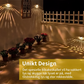 Decorative Solar Waterproof Fence Lights for Outdoor