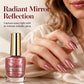 💅 Limited-Time 50% Off ✨ Quick Dry Metallic Nail Polish — Mirror Shine Rose Gold 💧