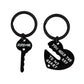 💞Limited-time offer, only £12🔐A timeless, romantic heart-shaped keychain set