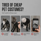 🕷️🎃 Halloween Pet Spider Costume – Scary Plush Spider Outfit with Poseable Legs for Dogs & Cats