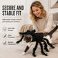 🕷️🎃 Halloween Pet Spider Costume – Scary Plush Spider Outfit with Poseable Legs for Dogs & Cats