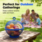 🍎 LIMITED‑TIME 56% OFF! 🧺 Fruit Basket with Lid – Breathable, Drainable, Insect Proof 🍇