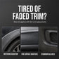 Car Plastic Restorer 120ml Black Trim Care Agent for Auto Detailing