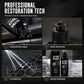 Car Plastic Restorer 120ml Black Trim Care Agent for Auto Detailing