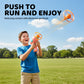 🛸 LED flying disc launcher gun toy – Light-up discs, fun – Cash on delivery ✨