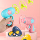 🛸 LED flying disc launcher gun toy – Light-up discs, fun – Cash on delivery ✨