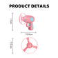 🛸 LED flying disc launcher gun toy – Light-up discs, fun – Cash on delivery ✨