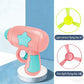 🛸 LED flying disc launcher gun toy – Light-up discs, fun – Cash on delivery ✨