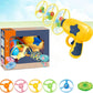🛸 LED flying disc launcher gun toy – Light-up discs, fun – Cash on delivery ✨