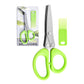 ✂️ 5-Blade Herb Scissors – Fast & Convenient Herb Chopping Tool