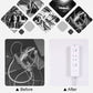 💥 50% off! 🔌 Self-adhesive socket holder without drilling - attach power plugs, routers, adapters and more. Removable and reusable. Dimensions: 10×3.7 cm. White 🏠