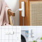 💥 50% off! 🔌 Self-adhesive socket holder without drilling - attach power plugs, routers, adapters and more. Removable and reusable. Dimensions: 10×3.7 cm. White 🏠
