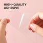 💥 50% off! 🔌 Self-adhesive socket holder without drilling - attach power plugs, routers, adapters and more. Removable and reusable. Dimensions: 10×3.7 cm. White 🏠