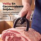 🥳2026 HOT SALE🥳💞50K+ SOLD! 🥩🔪 50% OFF! Handheld Fat Trimmer for Beef & Pork – U-shaped curved holder targets surface fat without wasting lean meat. Stainless steel blade, ergonomic grip – prep like a pro! 🧑‍🍳✨
