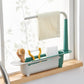 🧽 Adjustable Sink Storage Rack – Space-Saving Organizer