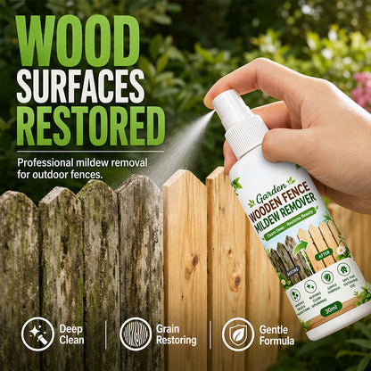 🔥 50% OFF | Outdoor Wood Mildew Remover Spray – Restore Fences & Decks