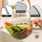 🍚 Wash Rice Without Losing a Grain – Fine Mesh Colander Bowl with Handle. UK Stock