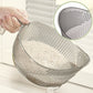 🍚 Wash Rice Without Losing a Grain – Fine Mesh Colander Bowl with Handle. UK Stock