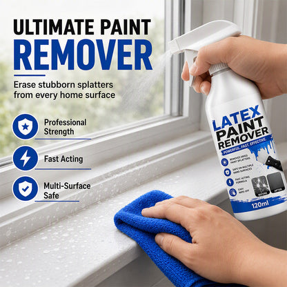 🔥 LIMITED TIME DEAL – Fast-Acting Latex Paint Remover Spray | 60-Second Paint Dissolver for Glass, Tile & Metal Surfaces 🧽✨
