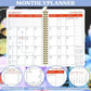 🐮 2026–2030 Monthly Planner ✨ Cute Highland Cow 5-Year Calendar | Large Monthly Blocks for Long-Term Planning