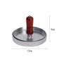 🍔 Burger Patty Press – Non-Stick Aluminum Hamburger Maker with Wooden Handle