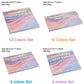 🌈 Temporary Hair Chalk Set for Girls – 12-Color Shimmer Hair Chalk for Parties & Fun Styles