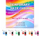 🌈 Temporary Hair Chalk Set for Girls – 12-Color Shimmer Hair Chalk for Parties & Fun Styles