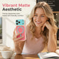 📱✨ Magnetic Dopamine Phone Case – Colorful Matte Protective Case for Everyday Style