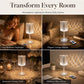 🌹✨ Acrylic Rose Crystal Table Lamp – RGB Touch Night Light for Bedroom & Romantic Decor