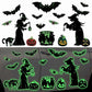 🎃 LIMITED TIME 👻 Glow-in-the-Dark Halloween Car Magnets | Spooky Bats, Witches & Pumpkins for Cars & Outdoor Decor